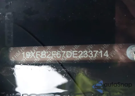 2013 Honda Civic Lx from USA, damaged, VIN 19XFB2F57DE233714